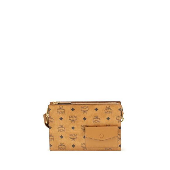 MCM Men Brown Shoulder Bags - Picture 1 of 4